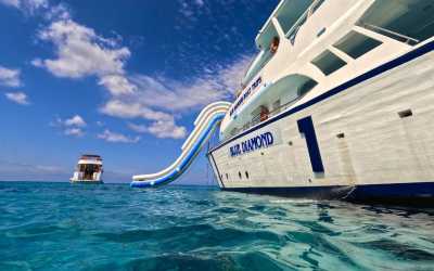 Wycieczka jednodniowa, Wycieczka Rejs na Blue Lagoon poranny z transferem z adresu z Pafos łodzią Blue Diamond