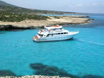 Wycieczka fakultatywna, Rejs na Blue Lagoon z Pafos rejs na zachód słońca z transferem z adresu