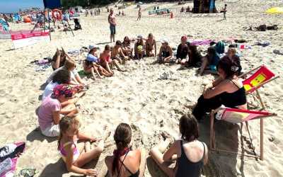 Obóz młodzieżowy, Jastrzębia Góra - obóz książkowy z Marysią Krasowską OW Diuna, 10 dni 11-17 lat